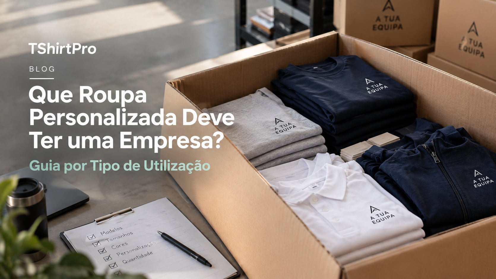 Que Roupa Personalizada Deve Ter uma Empresa? Guia por Tipo de Utilização