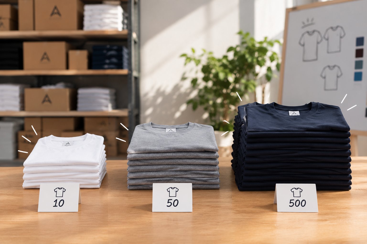T-shirts personalizadas com preço online: configure e veja o preço sem pedir orçamento